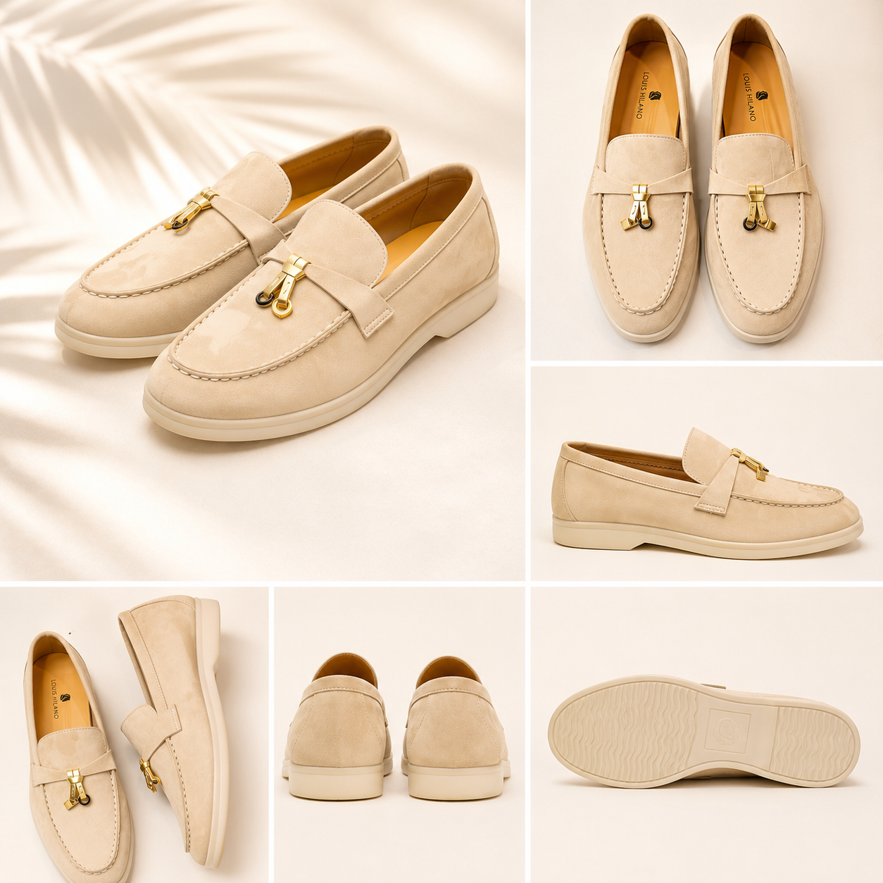 LOUIS HILANO SUMMER WALK LADIES-APRICOT
