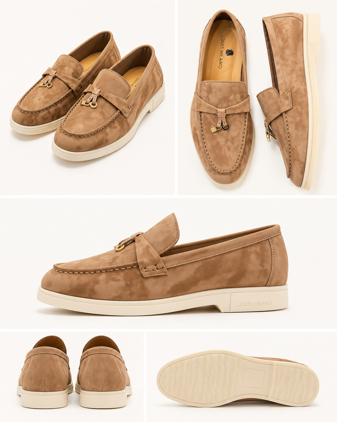 LOUIS HILANO SUMMER WALK LADIES-CHESNUT