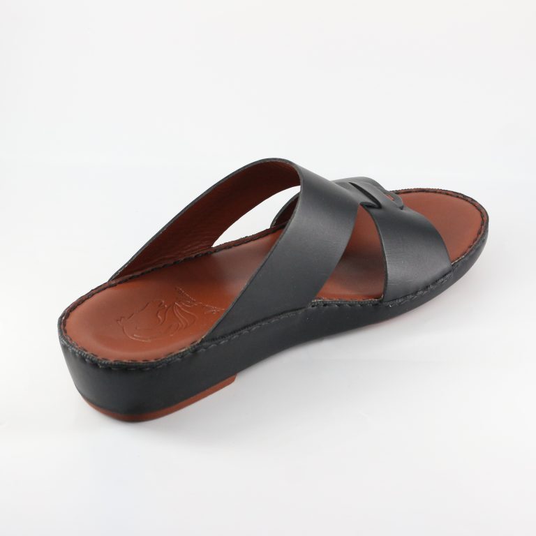 Men’s Genuine Leather Traditional Arabic Sandal - Image 3