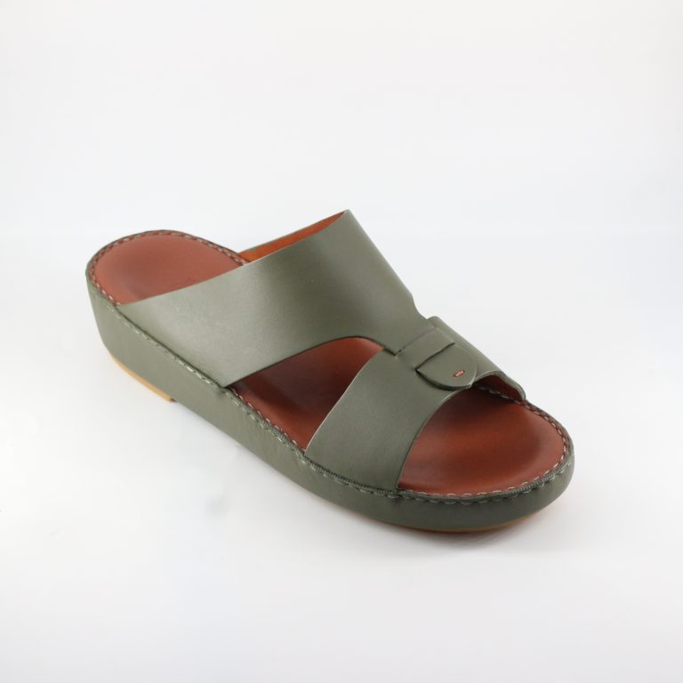 Men’s Genuine Leather Traditional Arabic Sandal – - Image 2