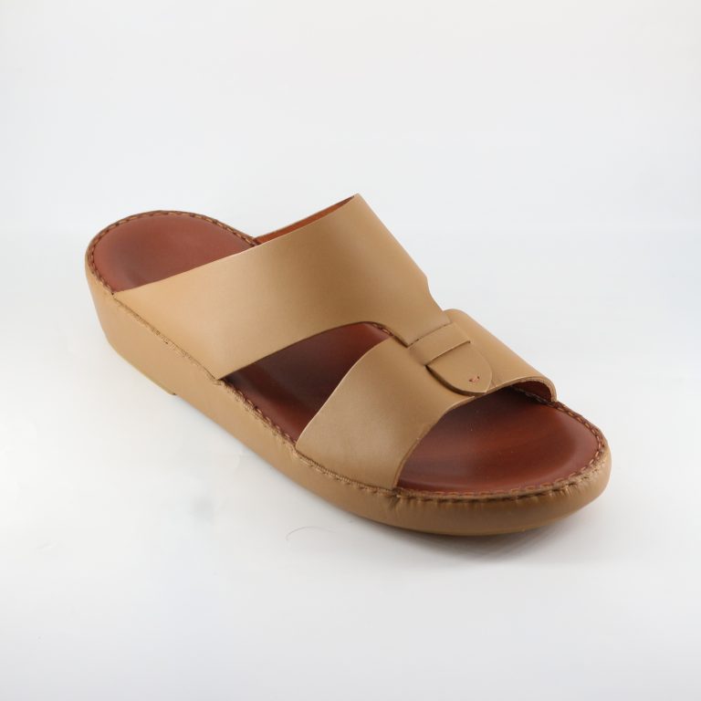 Men’s Genuine Leather Traditional Arabic Sandal - Image 2
