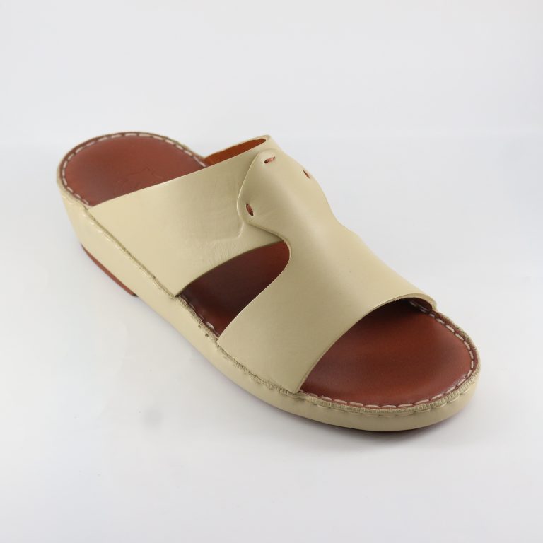 Men’s Genuine Leather Traditional Arabic Sandal – - Image 2
