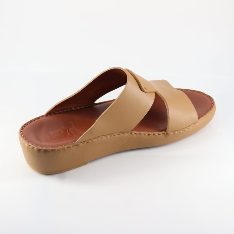 Men’s Genuine Leather Traditional Arabic Sandal - Image 3