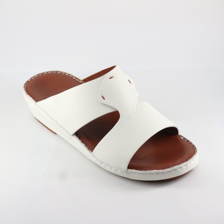 Men’s Genuine Leather Traditional Arabic Sandal - Image 2