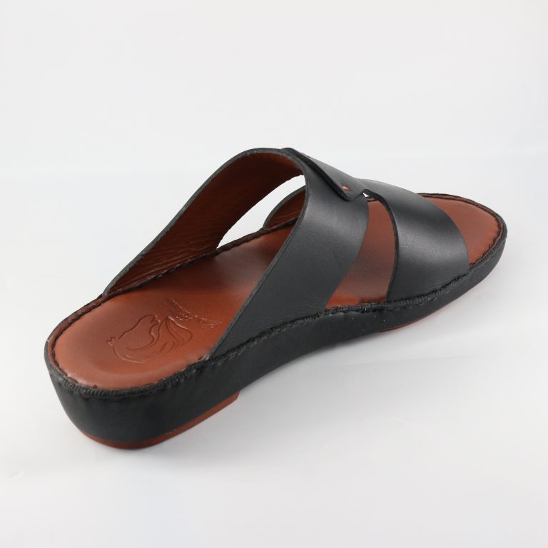 Men’s Genuine Leather Traditional Arabic Sandal - Image 3