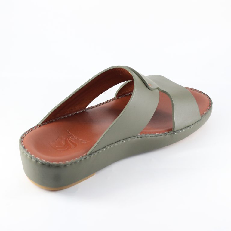 Men’s Genuine Leather Traditional Arabic Sandal - Image 2