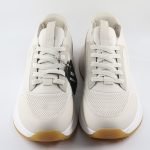 Men’s Beige Lightweight Sneakers with Gum Sole