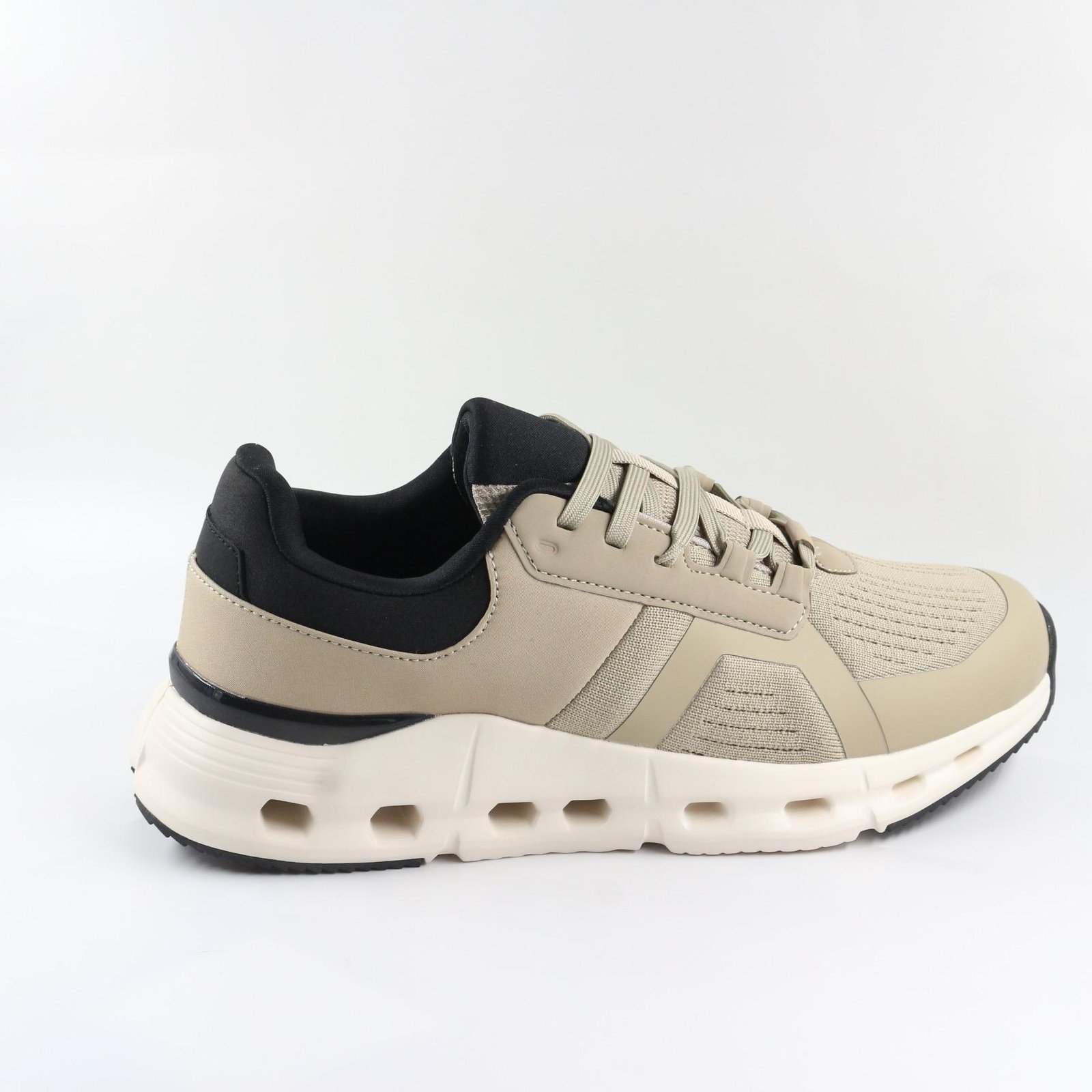 Men’s Casual Beige Sneakers - Image 2
