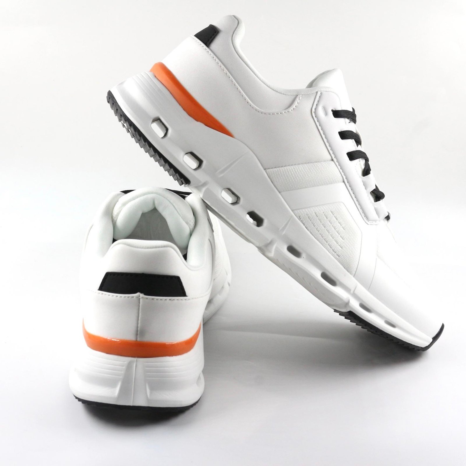 Men’s Casual white/orange Sneakers - Image 4
