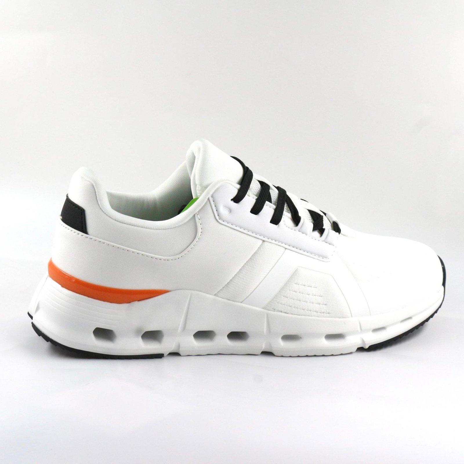 Men’s Casual white/orange Sneakers - Image 2